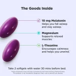 OLLY-Ultra-Strength-Sleep-Softgel-Melatonin-Sleep-Aid-Magnesium-L-Theanine-60-Ct-2