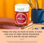 OLLY-Laser-Focus-Gummy-Ginseng-Alpha-GPC-B-Vitamin-Cognitive-Supplement-Berry-Tangerine-36-Ct-4 OLLY-Laser-Focus-Gummy-Ginseng-Alpha-GPC-B-Vitamin-Cognitive-Supplement-Berry-Tangerine-36-Ct-4