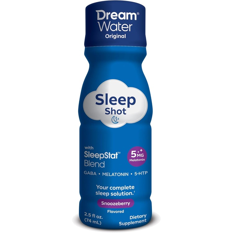 Dream Water Sleep Aid Shot - Snoozeberry Flavor - Single Shot