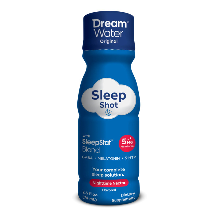 Dream Water Sleep Aid Shot - Nighttime Nectar Flavor - Single Shot