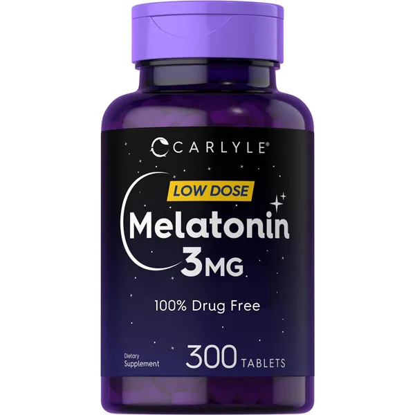 Carlyl- Melatonin 3mg-300-Tablets-Low-Dose-Drug-Free-1