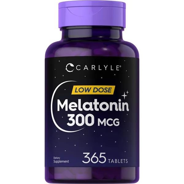 Carlyle-Melatonin-300-mcg-365-Tablets-Low-Dose-2