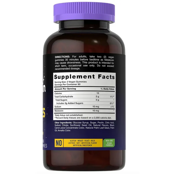 Melatonin-10mg Natural-Berry-Flavour-2