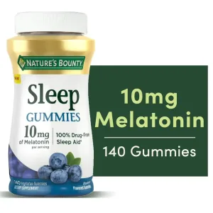 Nature-s-Bounty-Melatonin-Sleep-Aid-10-mg-Gummies-Blueberry-140-Count-1