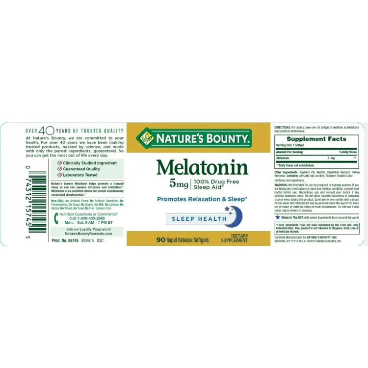 Nature-s-Bounty-Melatonin-Sleep-Aid-Softgels-5-Mg-90-Ct-7