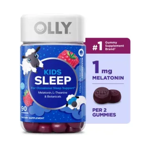 OLLY-Kids-Sleep-Gummy-Supplement-0-5mg-Melatonin-L-Theanine-Sleep-Aid-Raspberry-Flavor--1