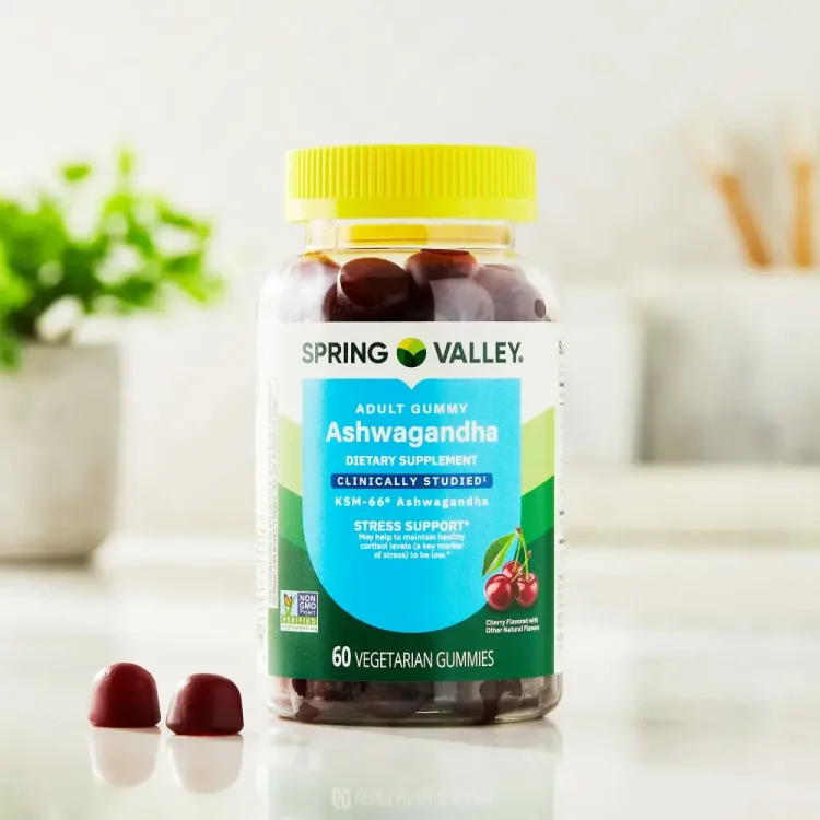 Spring-Valley-Ashwagandha-Vegetarian-Gummies-for-Stress-Support-Cherry-Flavor-60-Count-4