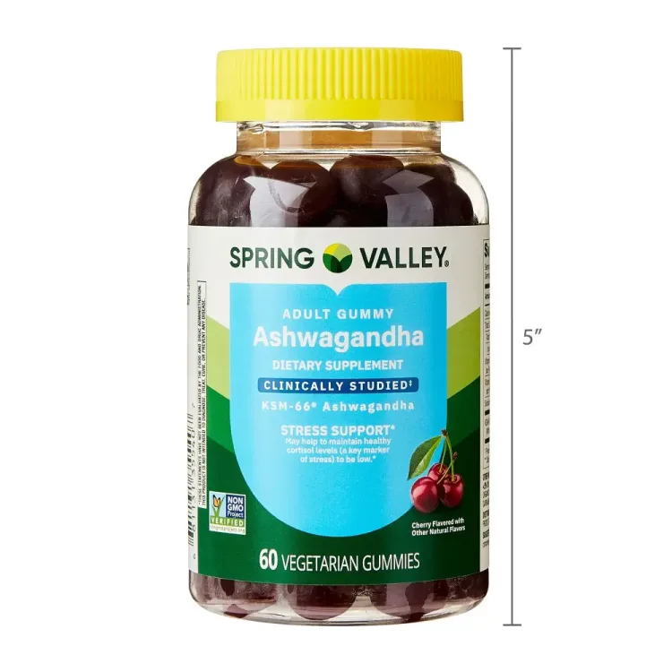 Spring-Valley-Ashwagandha-Vegetarian-Gummies-for-Stress-Support-Cherry-Flavor-60-Count-9