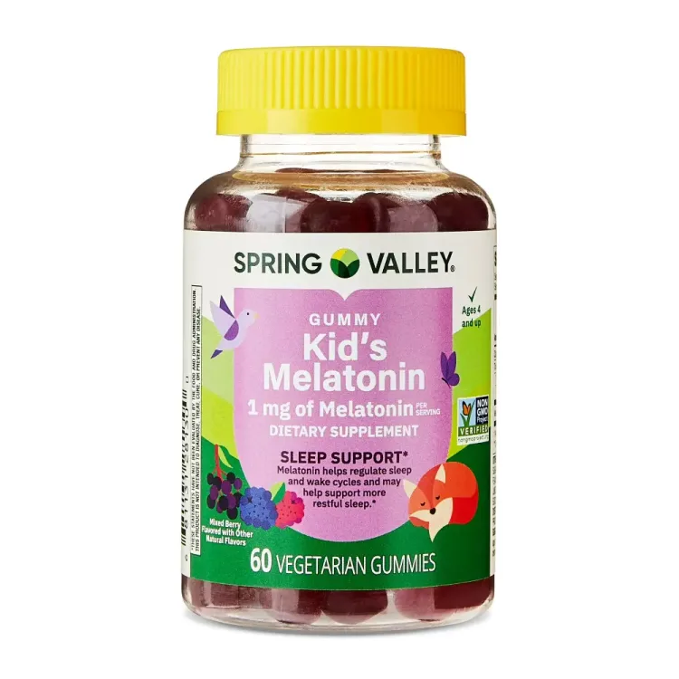 Spring-Valley-Kids-Melatonin-Dietary-Supplement-Gummies-Raspberry-1-mg-60-Count-1
