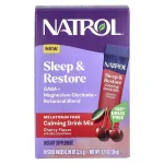 Natrol-Sleep-Restore-Calming-Drink-Mix-GABA-Magnesium-Glycinate-Botanical-Blend-Melatonin-Free-Essential-Ultimate-Restorative-Sleep-Cherry-Flavored-4
