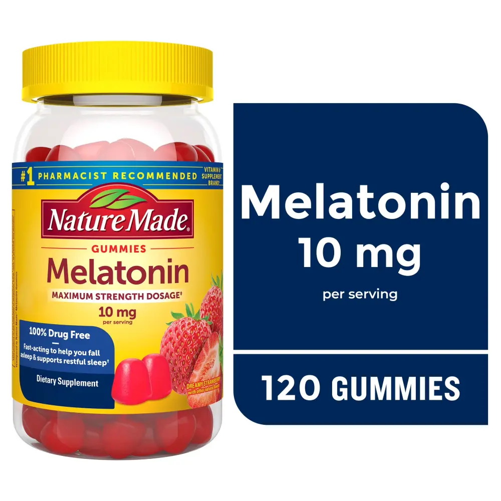 Nature Made Melatonin Gummies 10mg 120ct
