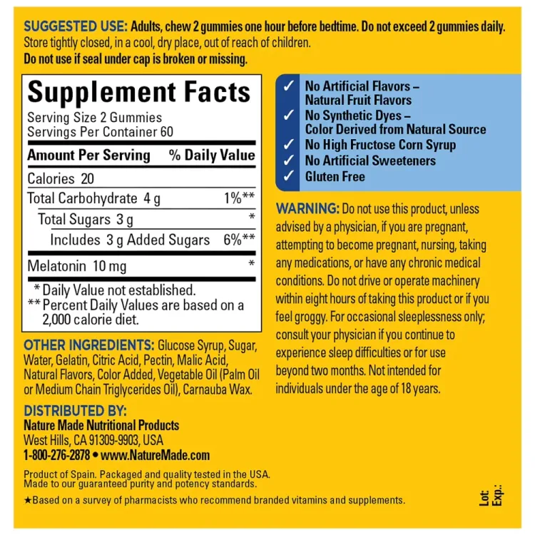Nature-Made-Melatonin-10mg-per-serving-Melatonin-Gummies-100-Drug-Free-Sleep-Aid-120-Ct-3