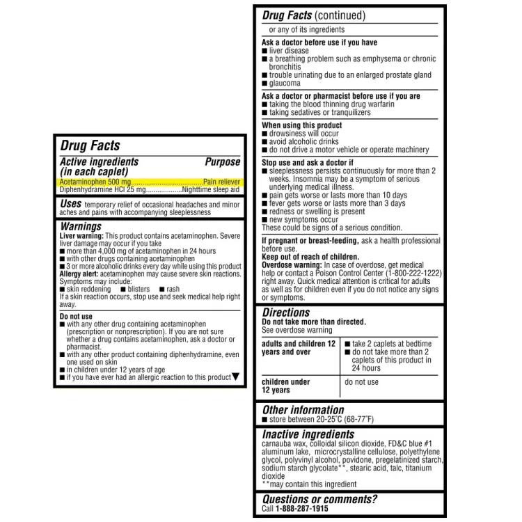 Equate-Extra-Strength-Pain-Reliever-PM-Caplets-100-Count-6