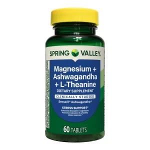 Spring-Valley-Magnesium-Ashwagandha-L-Theanine-Tablets-60ct-1