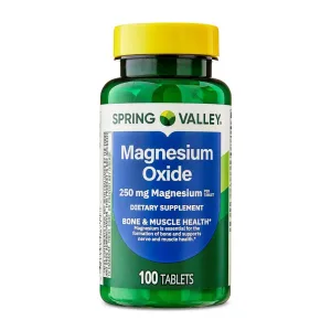 Spring-Valley-Magnesium-Bone-Muscle-Health-Dietary-Supplement-Tablets-250-mg-100-Count-1
