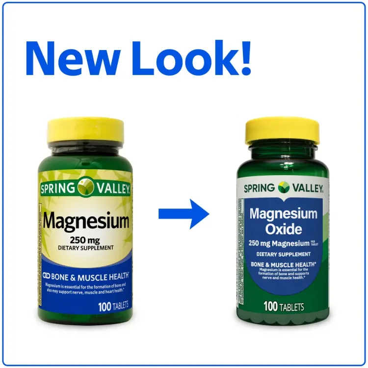 Spring-Valley-Magnesium-Bone-Muscle-Health-Dietary-Supplement-Tablets-250-mg-100-Count-5