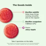 OLLY-Extra-Strength-Probiotic-Gummy-6-Billion-CFUs-2-Strains-Supplement-Apple-50-Ct-6