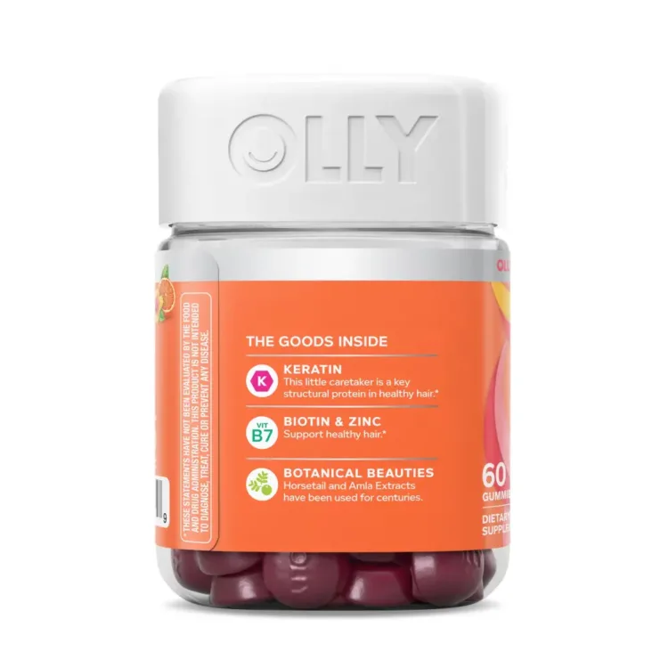 OLLY-Heavenly-Hair-Gummy-Supplement-Healthy-Hair-Support-Supplement-Keratin-Biotin-Amla-Zinc-Tropical-Citrus-Flavor-60-Ct-12